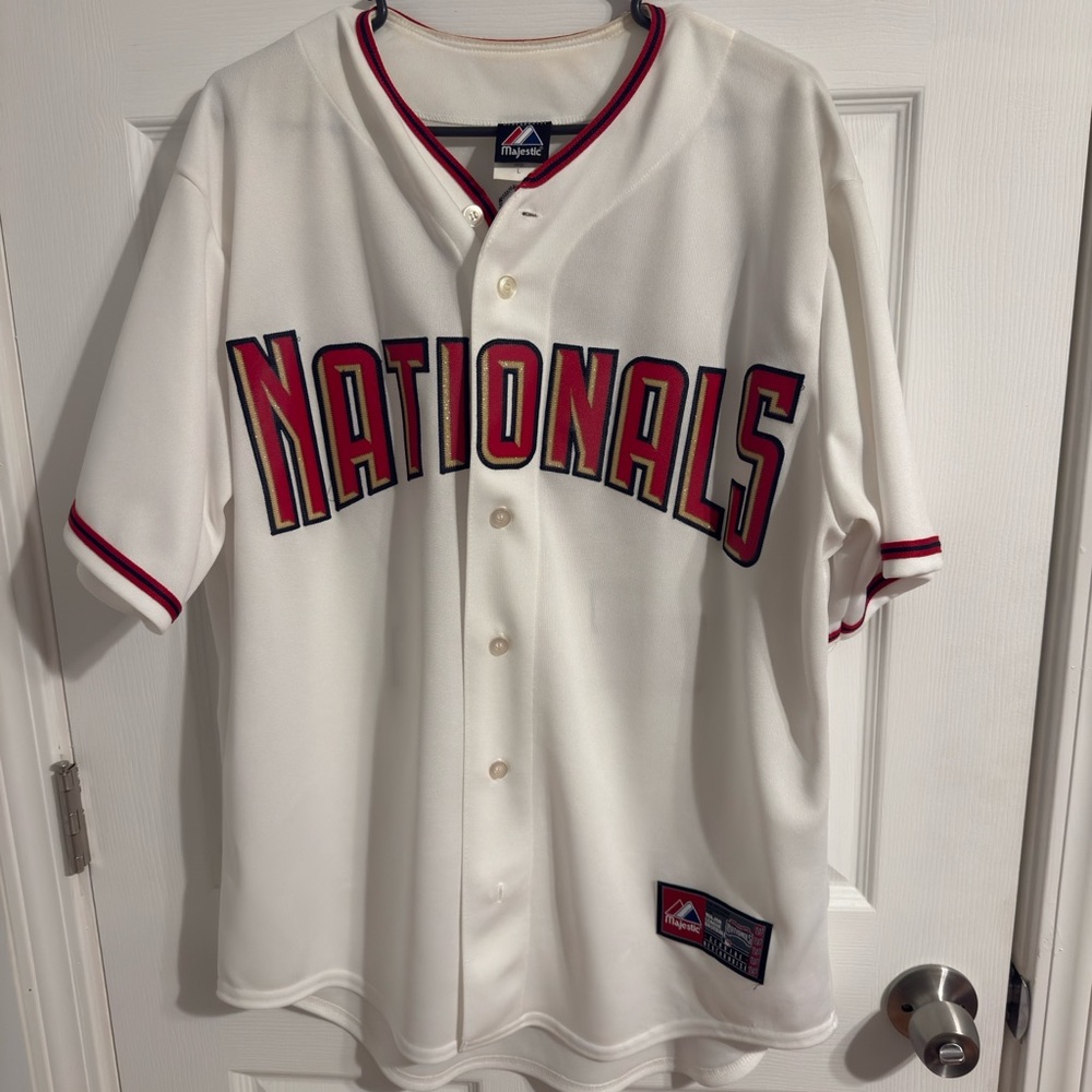 Stephen Strasburg White Washington Nationals Baseball Jersey